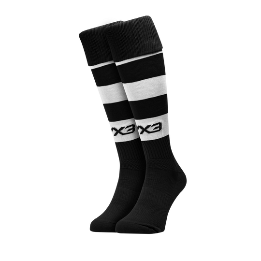Pontypridd RFC Mini & Junior Hooped Socks